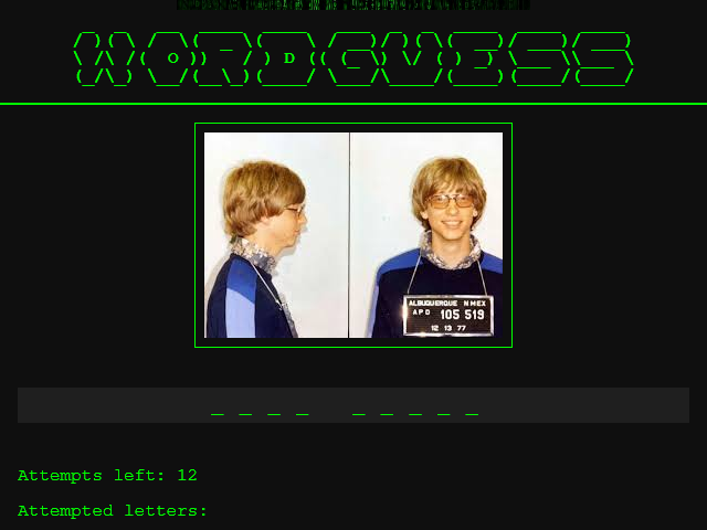 word-guess-game screenshot